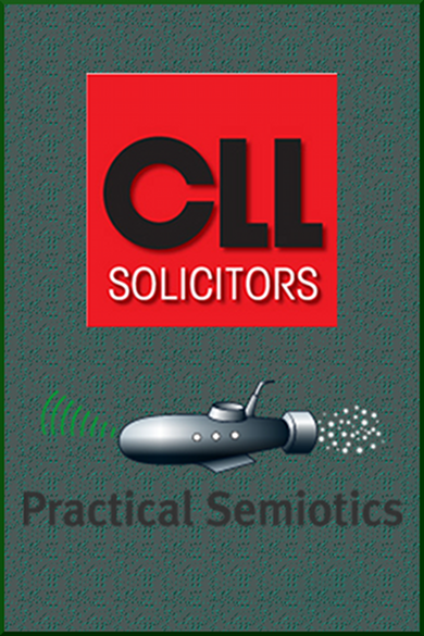CLL Solicitors and Practical Semiotics Logos